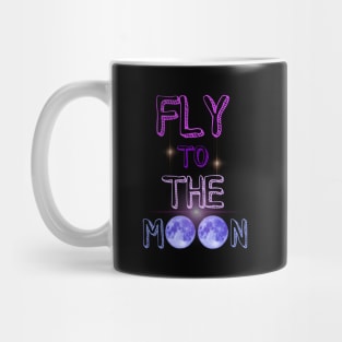 Fly Me To The Moon by kuh Mug